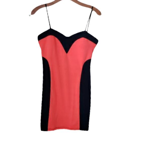 2 For $5 SALE City Triangles Orange And Blue  Strapless Bodycon Dress Like New - Picture 7 of 9